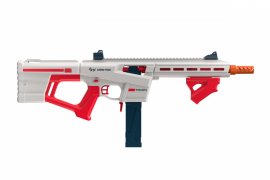 Blastergeweer Game Face Trion voor schuimkogels rood