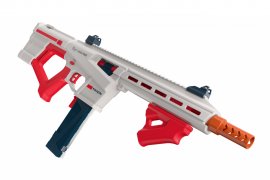 Blastergeweer Game Face Trion voor schuimkogels rood