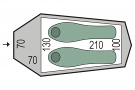 Tent Pinguin Arris Extreme DAC Groen