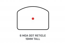 Kolimator Bushnell RXC-200 Compact 1x21 reflex zwart