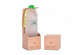 Opvouwbare fles CNOC Vesica 1l Bottle groen