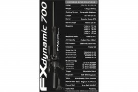 Luchtbuks FX Dynamic Express 700 5,5mm