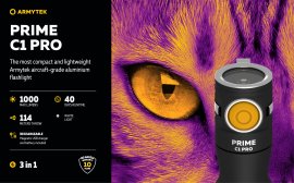 Zaklamp Armytek Prime C1 Pro koud licht