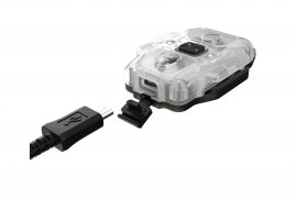 Multifunctionele zaklamp Armytek Crystal - grijs UV