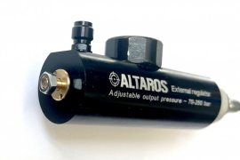 Extern drukregelaar Altaros met externe drukregeling