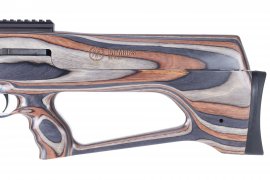 Luchtgeweer AirMaks Caiman 4,5mm grey/brown lamino