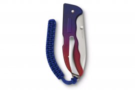 Mes Victorinox Evoke Alox blauw-rood