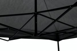 Párty vouwtent 3x3m grijs WATERPROOF