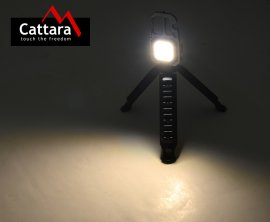 Zaklamp COB 600lm MULTI TRIPOD met standaard