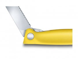 Zakmes voor groenten Victorinox gekarteld lemmet Geel