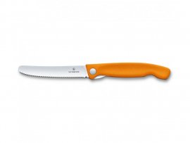 Vouwmes voor groenten Victorinox gekarteld lemmet Oranje