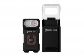 Zaklamp Wuben X3 zwart