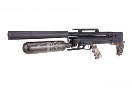 Luchtbuks Taipan Veteran II TAC 550mm 6,35mm Laminate Grey