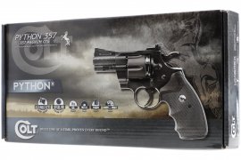 Luchtrevolver Colt Python 2,5" zwart DIABOLO/BB