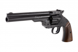 Luchtrevolver ASG Schofield 6" Zwart 4,5mm Diabolo