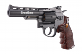 Luchtrevolver Bruni Super Sport 701 zwart 4,5mm