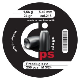 Presslug PS Slugs 5,49mm/.216, 1,56g/24gr 250st