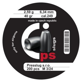 Presslug PS Slugs 6,34mm/.249, 2,59g/40gr 200st.