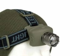 Hoofdlamp Mil-Tec Led Cree groen