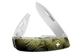 Zwitserse zakmes Swiza TT03 Camo Silva olive
