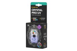 Multifunctionele zaklamp Armytek Crystal Pro UV - grijs