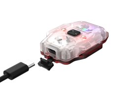 Multifunctionele zaklamp Armytek Crystal Pro 3D - rood