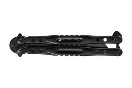 Nůž Joker motýlek JKR805 Reverse Tanto - black 04.jpg