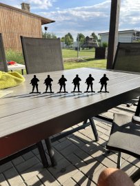 Beoordelingen: Schietschijven Venox metalen soldaten 6 stuks - 1