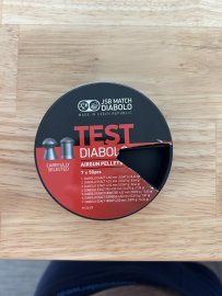 Beoordelingen: Diabolo JSB Exact Test voor geweer 4,5mm 350st - 2