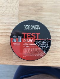 Beoordelingen: Diabolo JSB Exact Test voor geweer 4,5mm 350st - 3