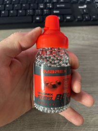 Beoordelingen: Stalen Brokjes Umarex 4,5mm 1500st - 1