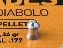 Beoordelingen: Diabolo JSB Hades 4,5mm 500st - 2