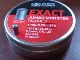 Beoordelingen: Diabolo JSB Exact Jumbo Monster 5,52mm 200st - 1
