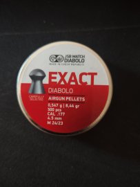 Beoordelingen: Diabolo JSB Exact 4,53mm 500st - 1
