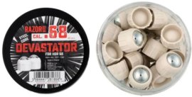 RAM Kogels RazorGun Devastator TR / HDR cal.68 10g 40 stuks 2