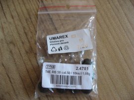Beoordelingen: Kogeltjes T4E Rubber Ball RB .50 polymer 10st - 1
