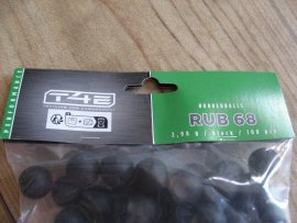 Beoordelingen: Kogeltjes T4E Rubber Ball RB .68 polymer 100st - 1