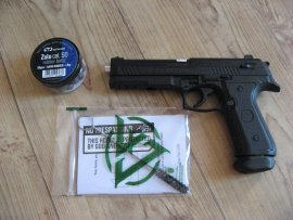 Beoordelingen: RAM pistool Chiappa LTL Alfa 1.50 14J Black SET - 2