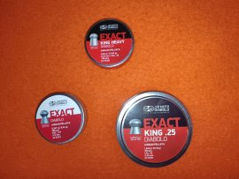 Beoordelingen: Diabolo JSB Exact King Heavy 6,35mm 150st - 1