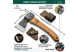 Bijl BeaverCraft Compact Axe Woodcarving AX1 2