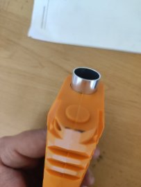 Beoordelingen: RAM pistool Chiappa LTL Alfa 1.50 14J oranje - 1