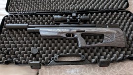 Beoordelingen: Luchtbuk Taipan Veteran II 550mm 6,35mm Laminate Grey - 1