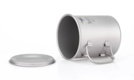 Titanium mok Keith met deksel 450ml 4