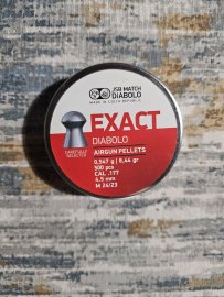 Beoordelingen: Diabolo JSB Exact 4,51mm 500 st. - 1