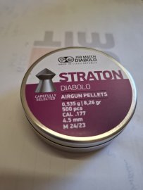 Beoordelingen: Diabolo JSB Straton 4,5mm 500st - 1