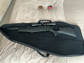 Beoordelingen: Riemenfoedraal voor geweer HUNTER BLACK - 1