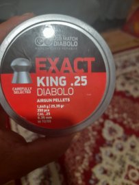 Beoordelingen: Diabolo JSB Exact King 6,35mm 350st - 1