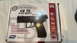 Beoordelingen: Luchtpistool ASG CZ 75 P-07 Duty Blowback 4,5mm - 5