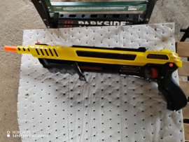 Beoordelingen: Zout-luchtdrukgeweer Bug-A-Salt 3.0 Classic Yellow - 1