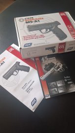 Beoordelingen: Luchtdrukpistool ASG Steyr M9-A1 4,5mm - 1